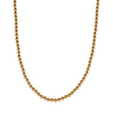 Beaded Necklace - Gold-Filled