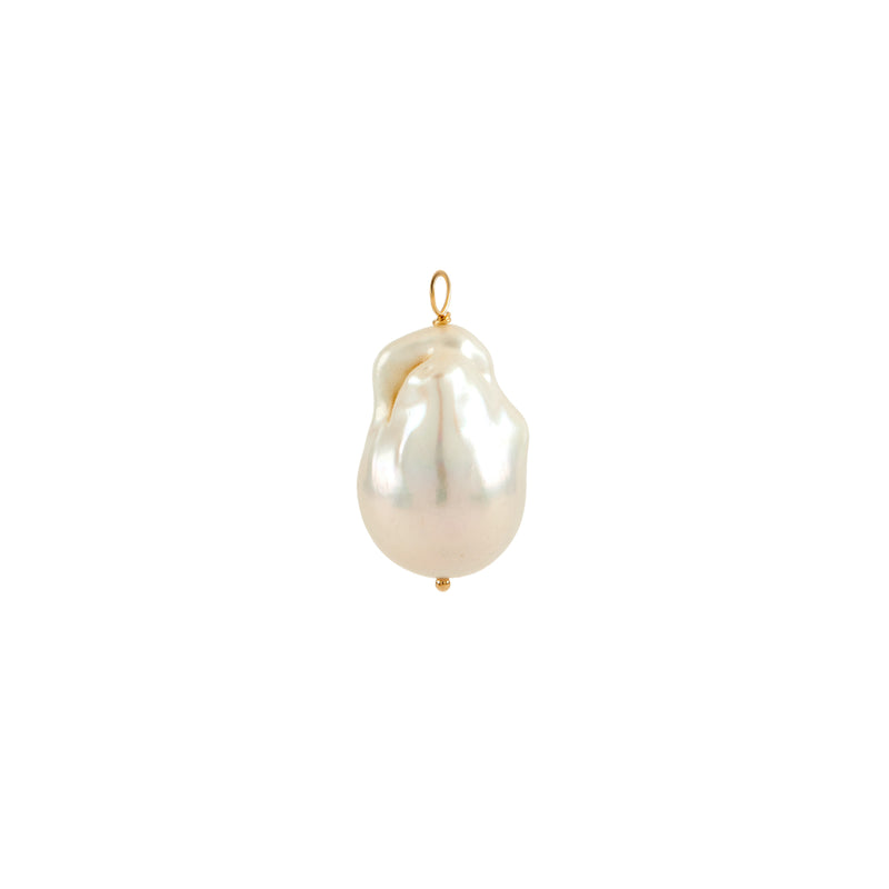 White Baroque Pearl Pendant