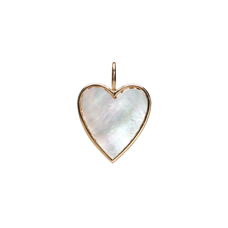 Heart Pendant - Mother of Pearl