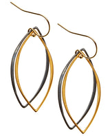 Mt. Tam Earrings - Yellow Gold