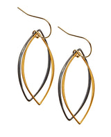 Mt. Tam Earrings - Yellow Gold