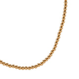 Beaded Necklace - Gold-Filled